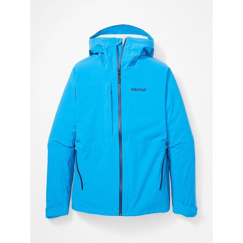 Marmot Rain Jacket Blue NZ - EVODry Torreys Jackets Mens NZ2913608